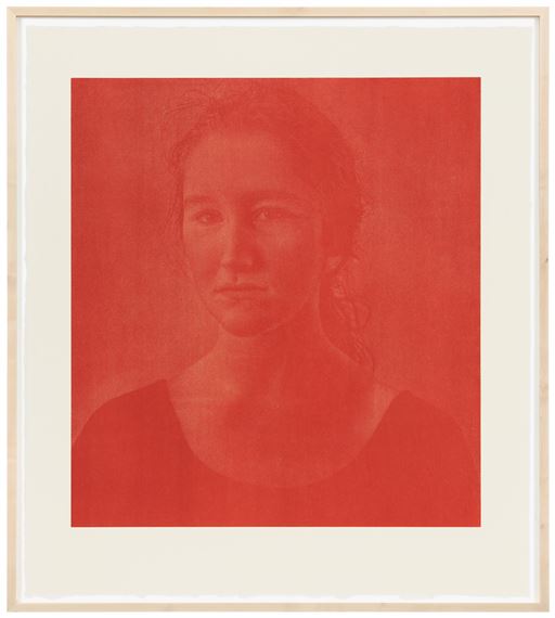 Silvia by Franz Gertsch, 2002