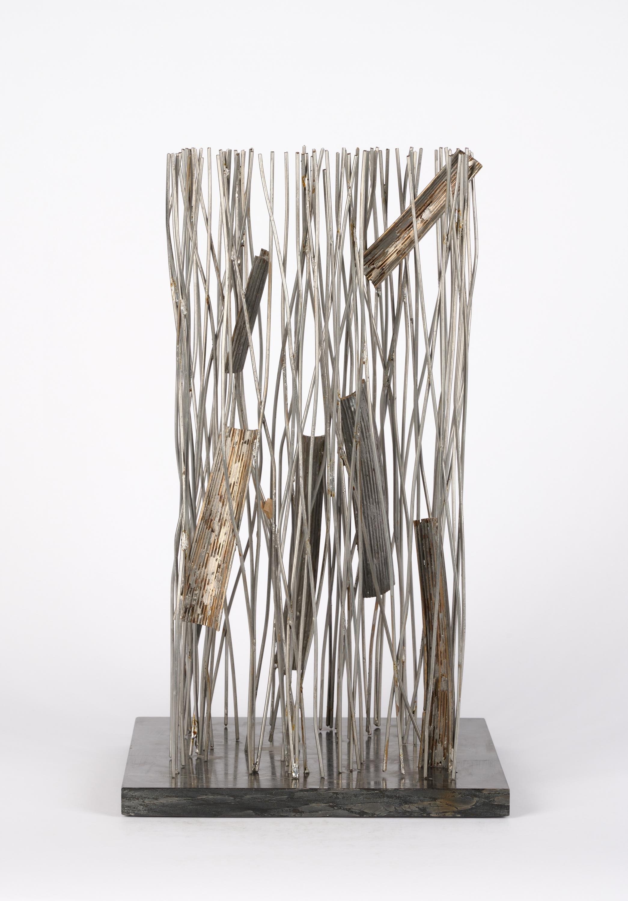 Artwork by Brigitte Matschinsky-Denninghoff, Untitled, Made of Brass and tin on slate