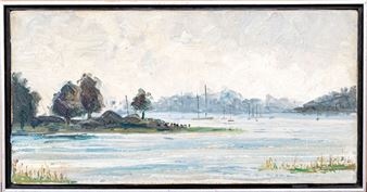 Harbor Landscape - Elizabeth Meissner Gaynor