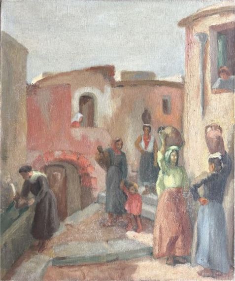 Femmes à la fontaine, Corse ?