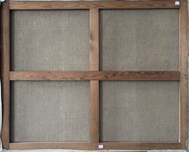 Artwork by Gen Luis, La lecture, mère et sœur de l'artiste, Made of oil on canvas