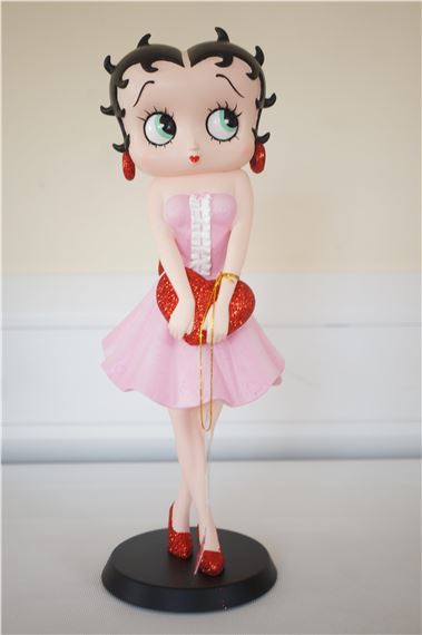 Betty Boop figure pink dress - Betty