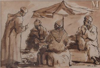 Le repos des bédoins - Belaid Belhaoui