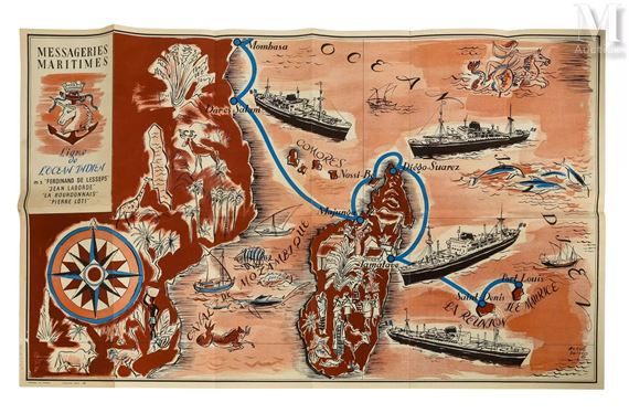 Messageries Maritimes - Ferdinand De Lesseps