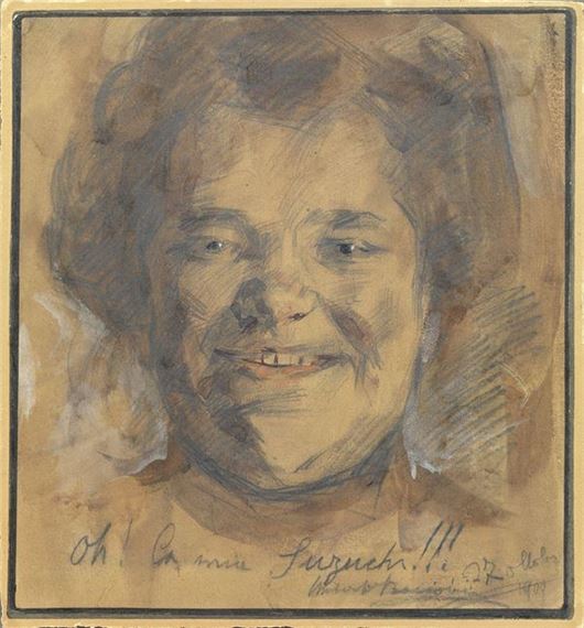 La mia Suzuchi, 1909 - Umberto Boccioni