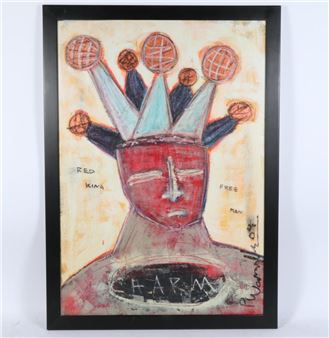 Free Man Red King, 2004 - Paul Andrew Wandless