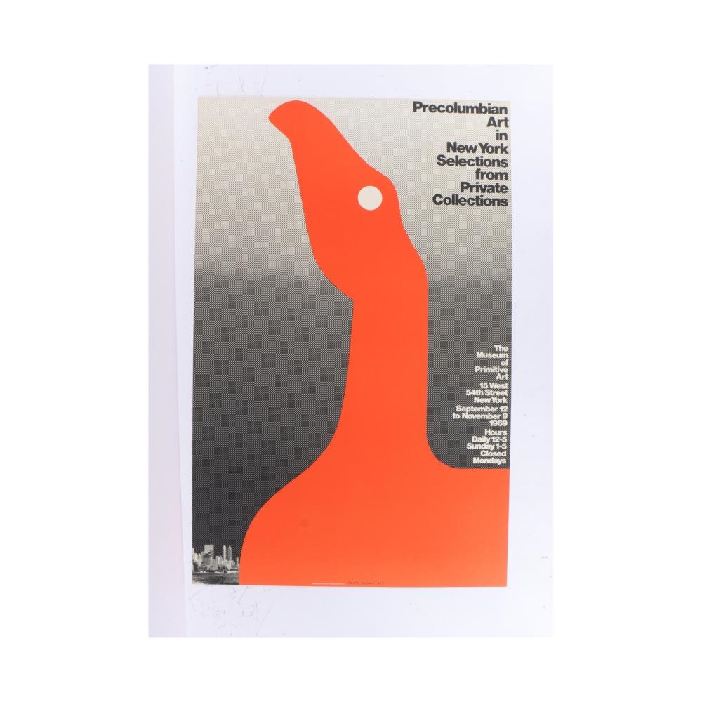Keith Godard | museum exhibition lithograph poster (1969) | MutualArt