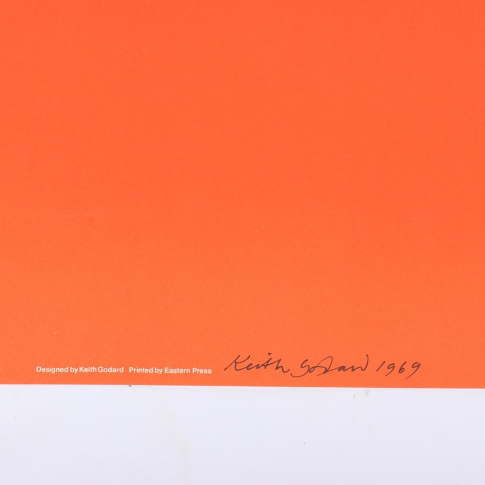Keith Godard | museum exhibition lithograph poster (1969) | MutualArt