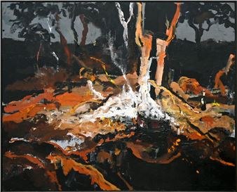 Creek Bed Fire, Broken Hill - Holly Greenwood