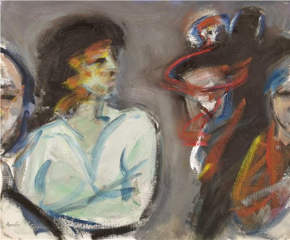 The Dance by John Houston, dated 1984