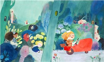 How Picture Book Illustrator Hoang Giang's Career Is Blossoming