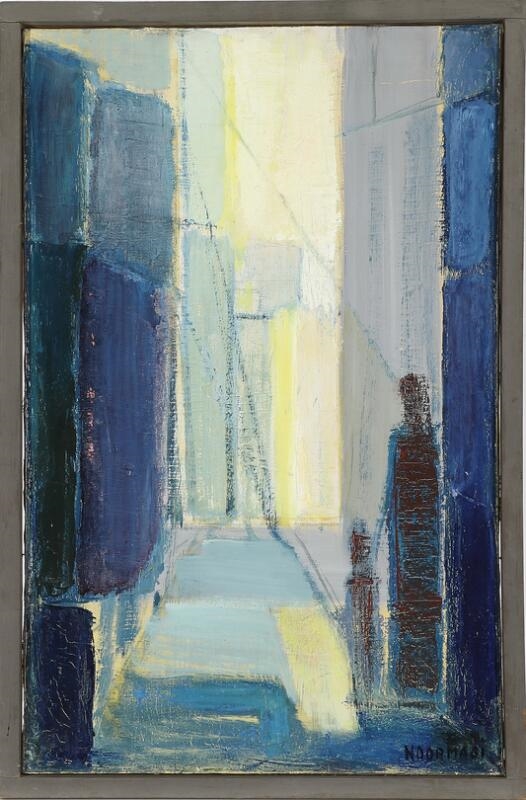 Artwork by Eugenie Noormägi Hansen, Composition, Made of Oil on canvas