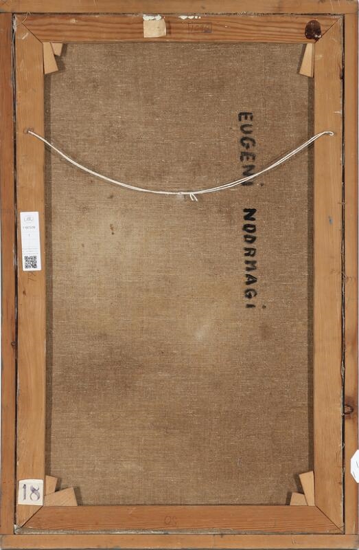 Artwork by Eugenie Noormägi Hansen, Composition, Made of Oil on canvas