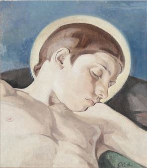 Studie til Stefanus - Johannes Einer Andersen Glob