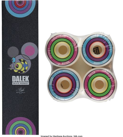 skate board dalek james marshall Triptyque Spacemonkey