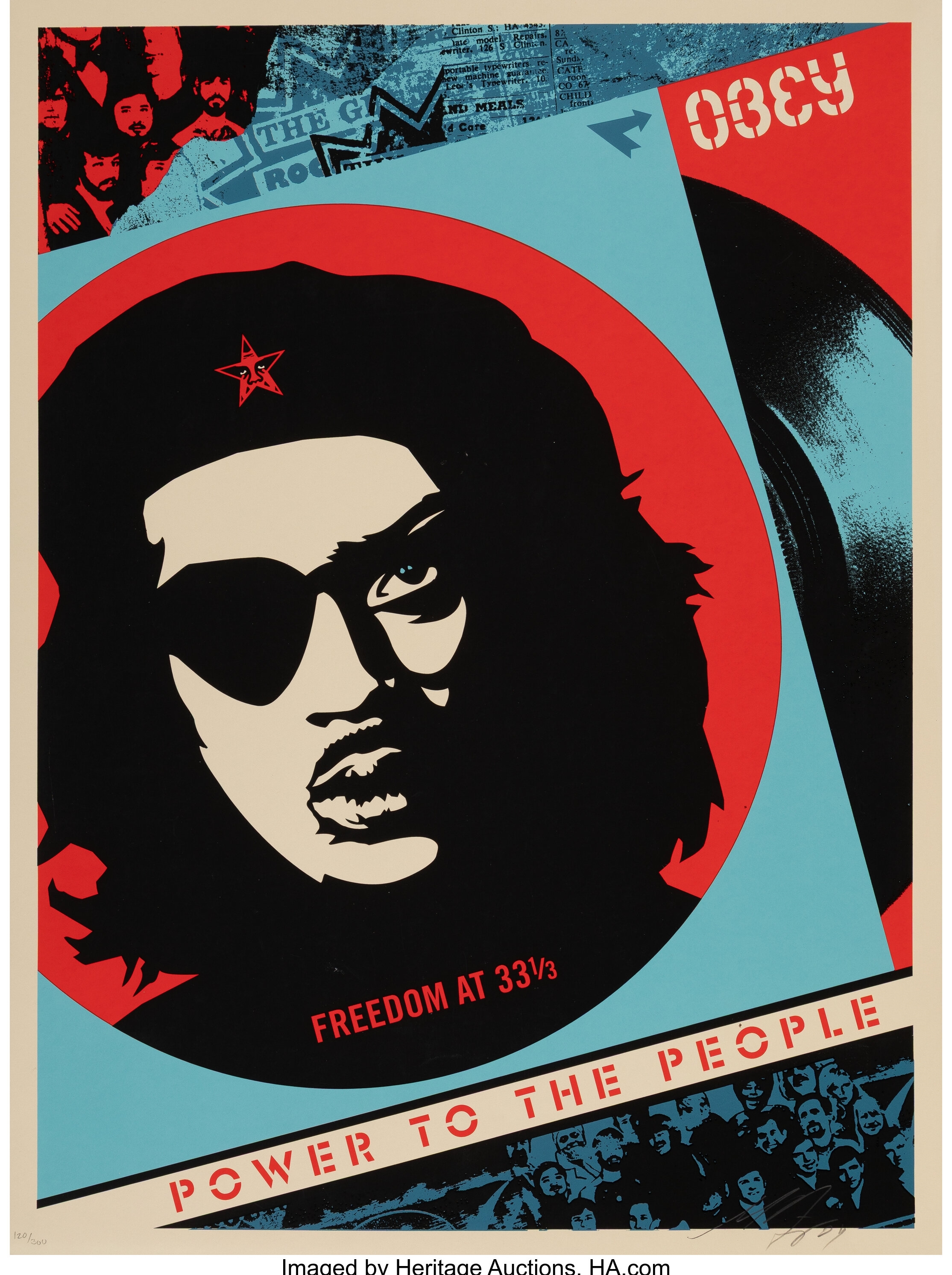 Shepard Fairey | Freedom, 2004 (2004) | MutualArt