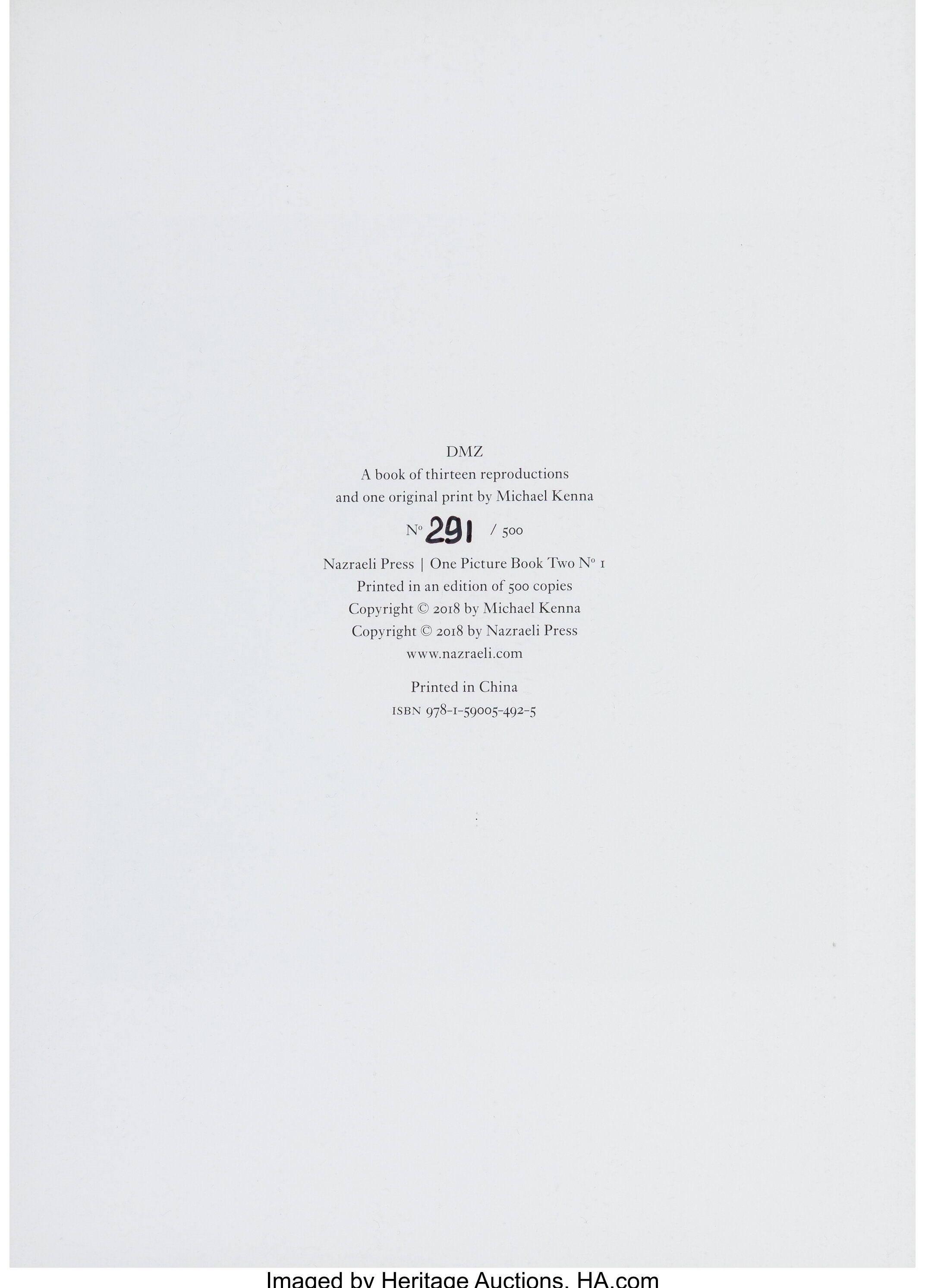 Michael Kenna | DMZ - The 38th Parallel, 2018 (2018) | MutualArt