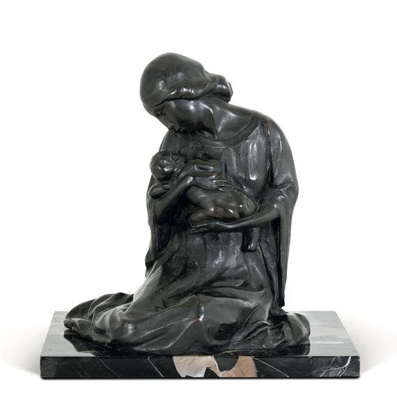 Madre con bambino by Antonio de Val