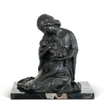 Madre con bambino - Antonio de Val