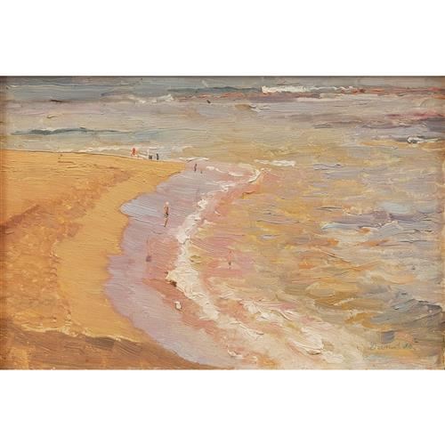 Sand Spit Near Toowoon Bay by Douglas Robert Dundas