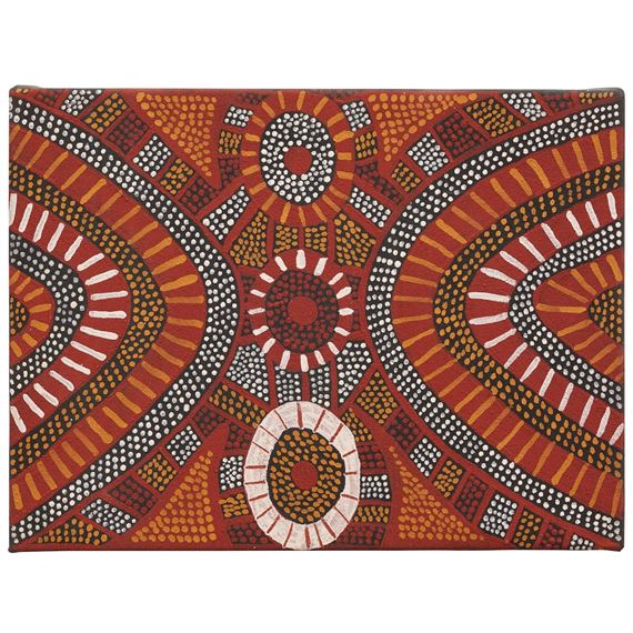 Kulama Ceremony Painting - Nina Puruntatameri