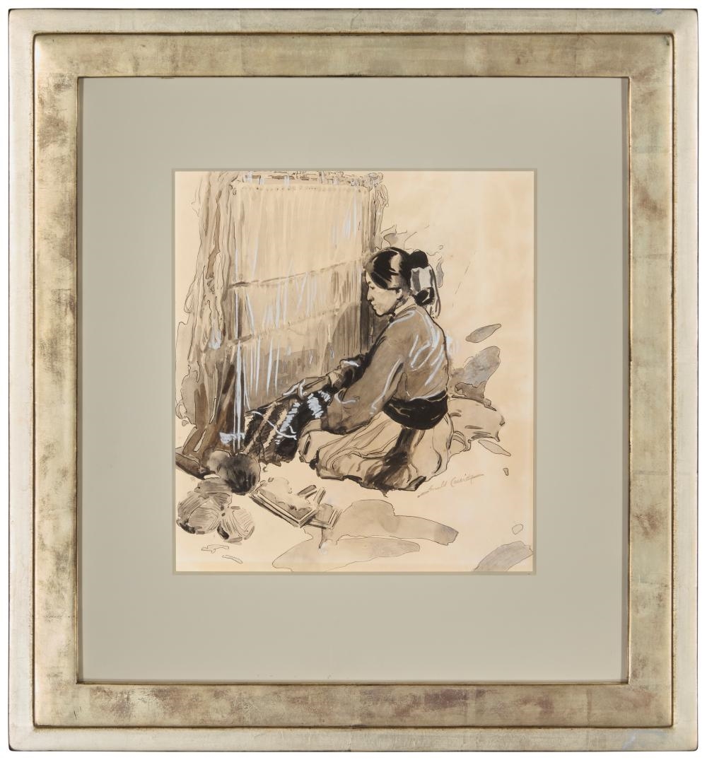 Gerald Cassidy | Navajo weaver | MutualArt