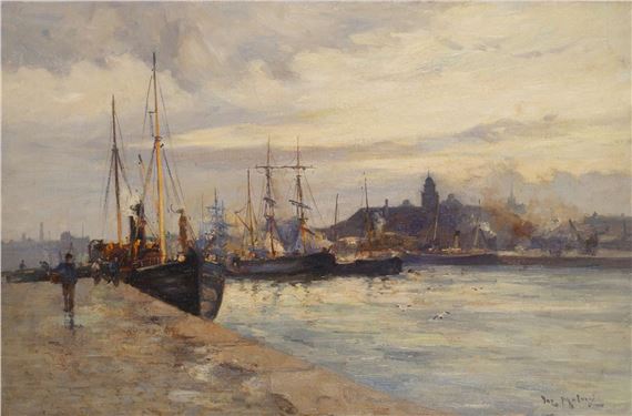 THE CLYDE FROM FINNIESTON by Joe Milne