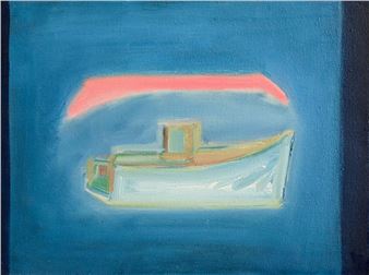 Boat with Pink Haze (1993 - Jim Sheehy
