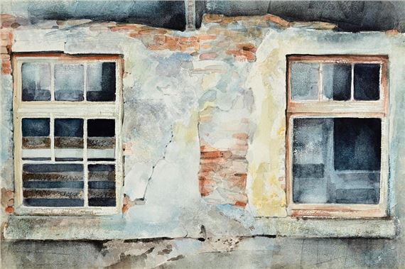 Window, National School, Baltimore (1982 by Floyd Placzek, 1982