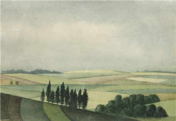 Max Radler | Landschaft bei Zeulenroda (1932) | MutualArt