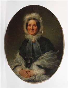 Damenportrait - Carl Jäger