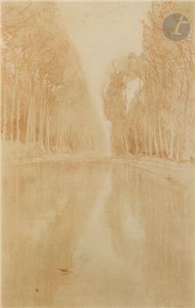 Plate 2 of the Landscapes suite - Charles Marie Dulac