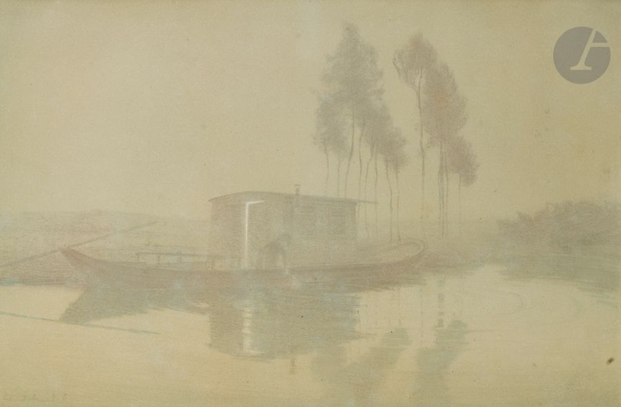 Artwork by Charles Marie Dulac, Jesu, Puritas Virginum, Made of color print