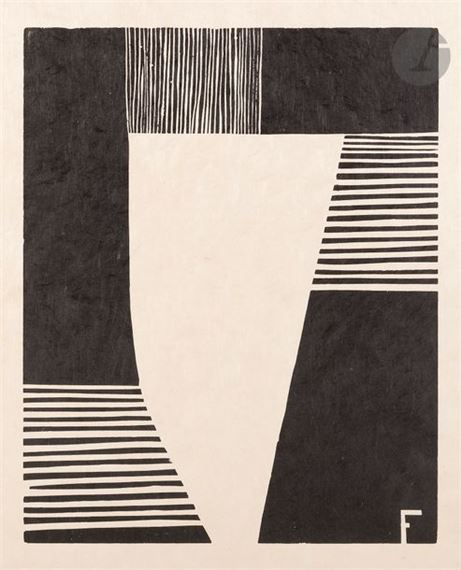 Abstract composition - Otto Freundlich