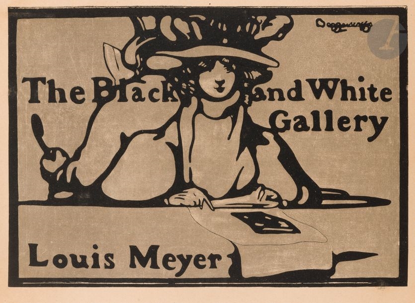 Artwork by Beggarstaff Brothers, The Beggarstaff Brothers -  The Black and White Gallery, Louis Meyer, Made of lithograph