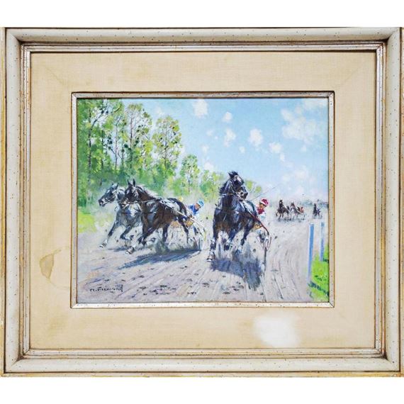Andre Fremond | Racing Jockeys (Circa 1960s) | MutualArt