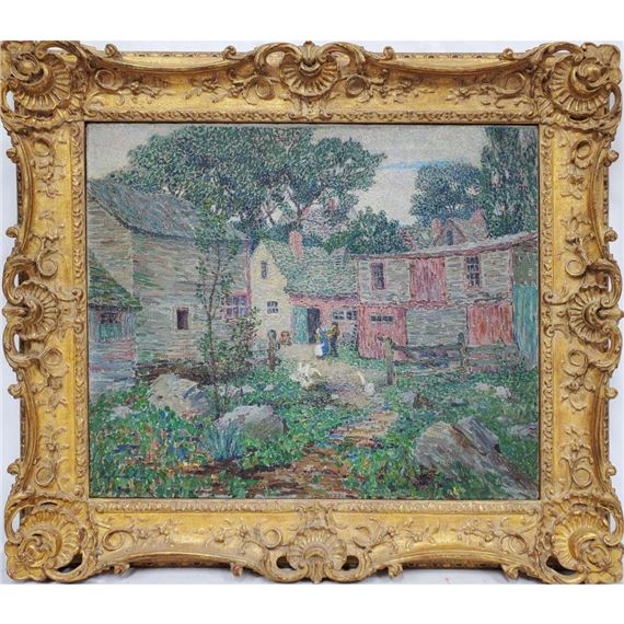 Village Garden by Mary Nicholena MacCord