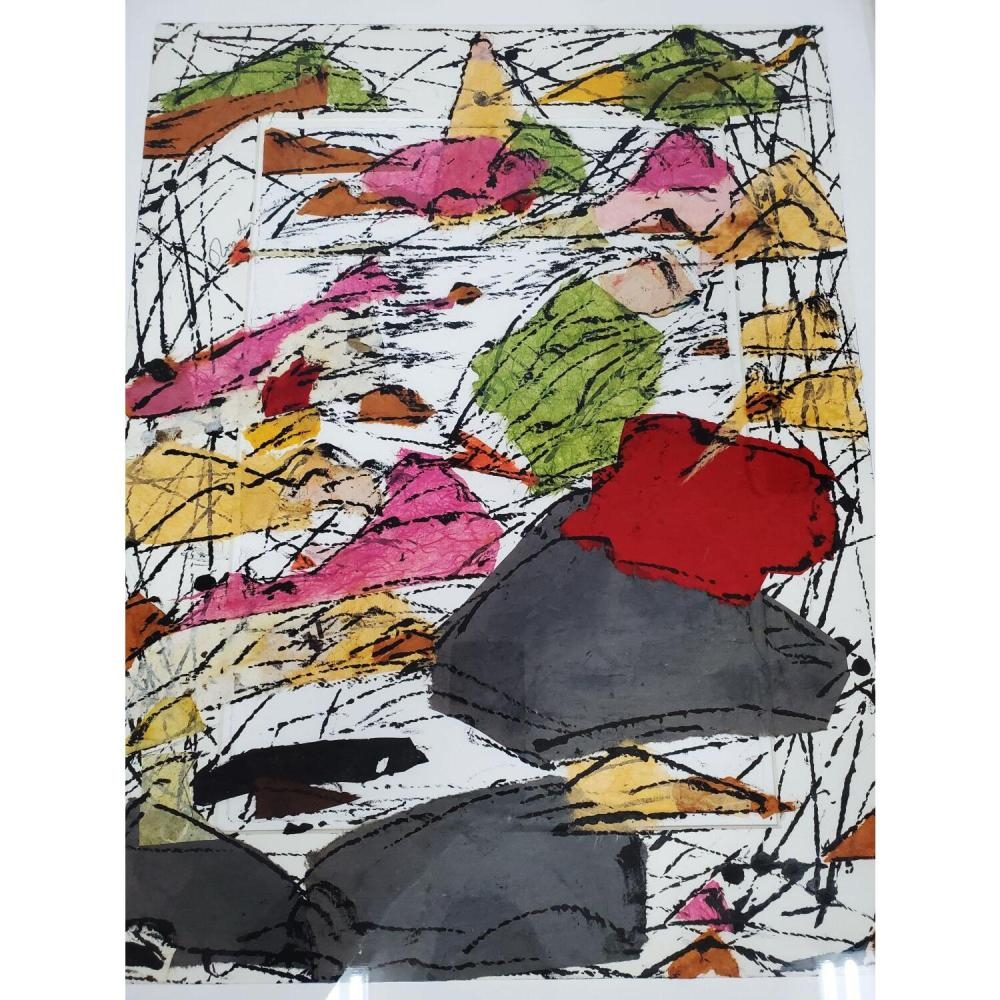 Ross Lewis | Ink Collage (2011) | MutualArt