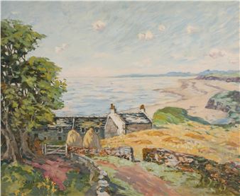 'Near Machrie - Isle of Arran' - Ethel Craig