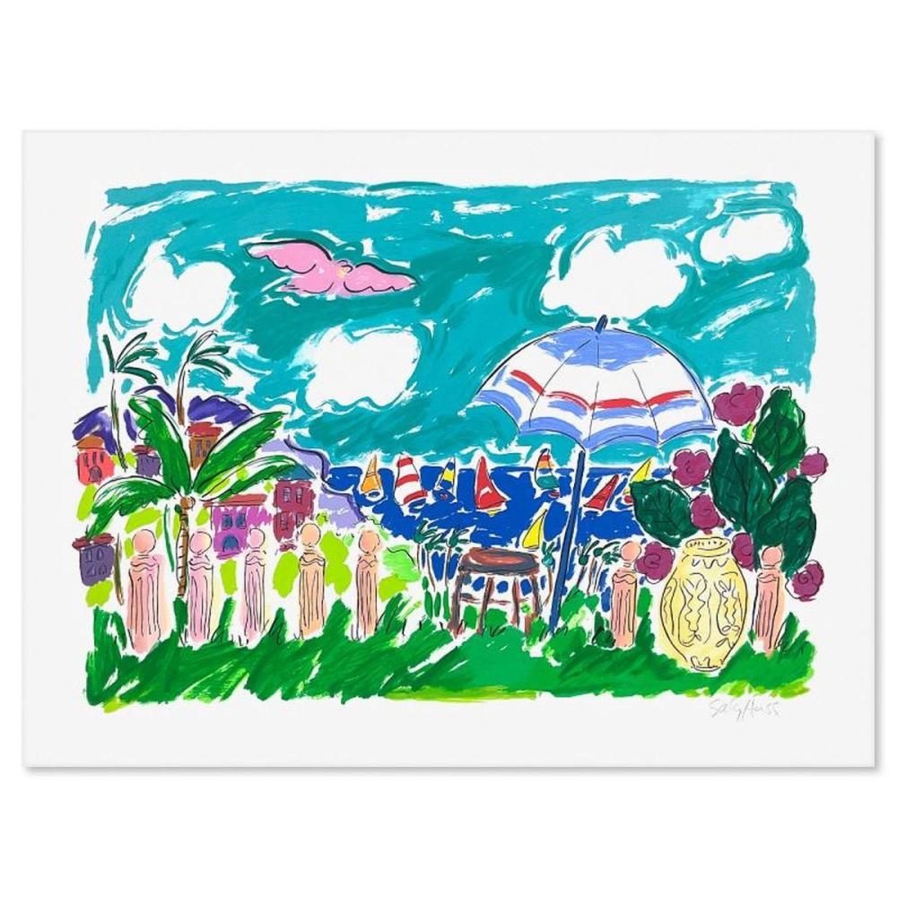 Sally Huss　サリーハース マーメイドのティーパーティ イラスト作品 Sally Huss Auction Results: Historical Sales Records