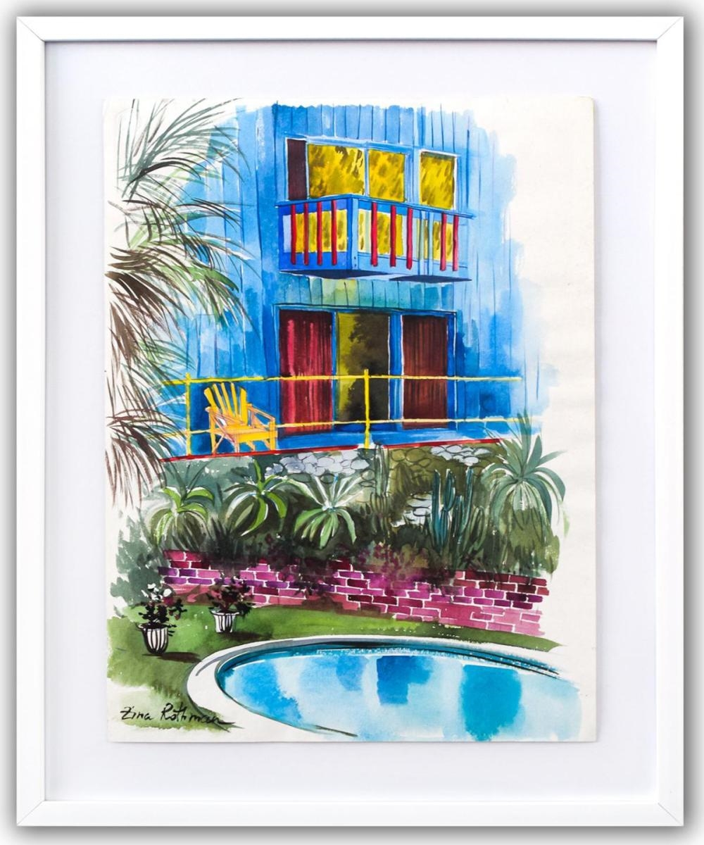 Zina Roitman | Zina Roitman- Original Watercolor Untitled | MutualArt
