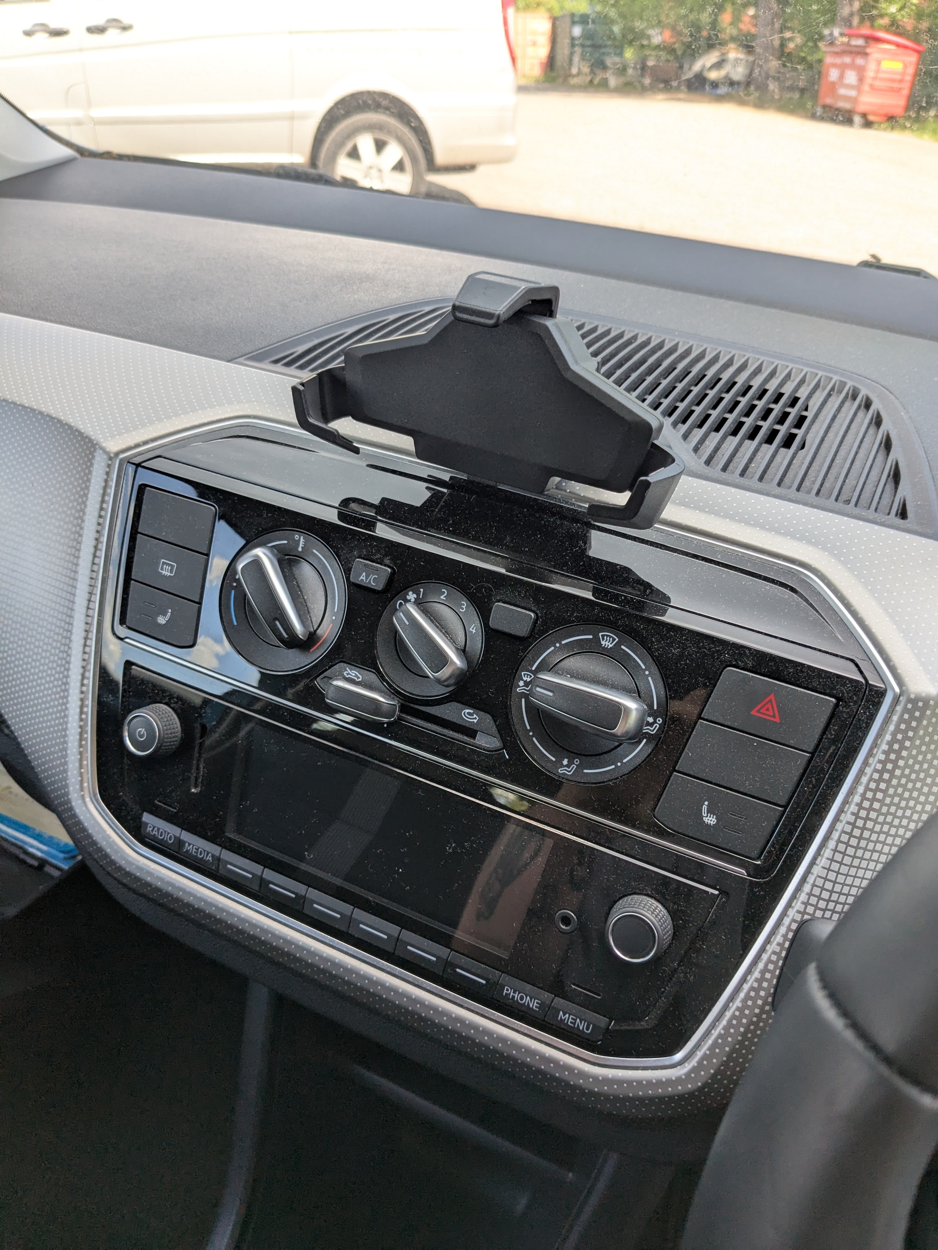 Artwork by MANUAL, a blue three door 1.0L High Up hatchback manual