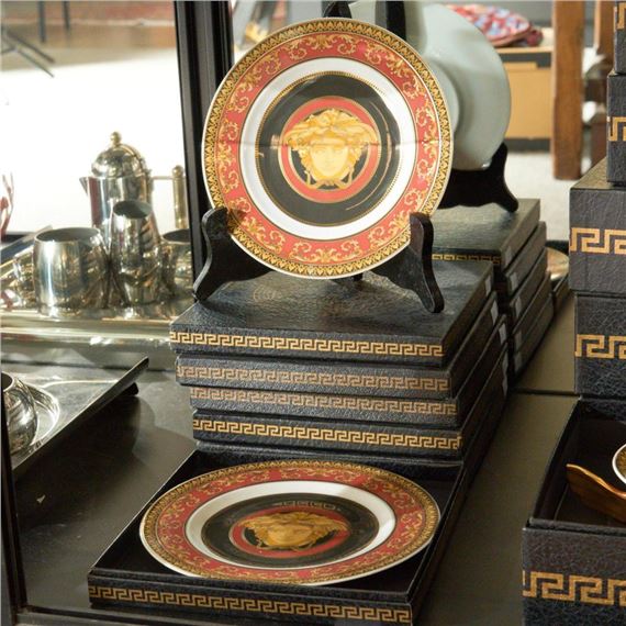 Medusa | SIX ROSENTHAL STUDIO LINE X VERSACE MEDUSA PLATES | MutualArt
