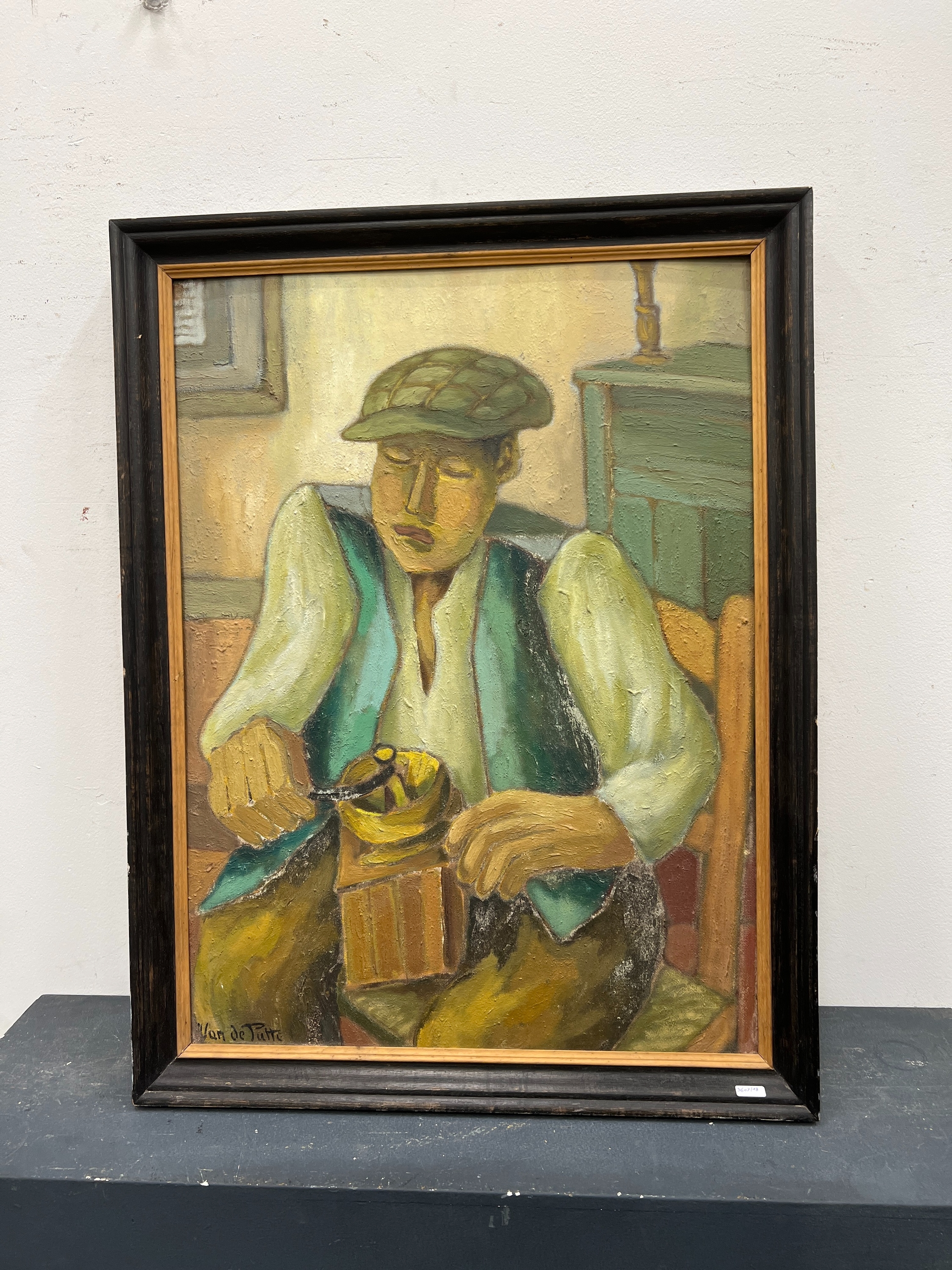 Artwork by Adrien Van de Putte, Untitled, Made of oil on panel