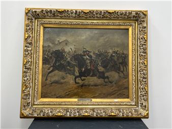 Charge de cavaliers français - Georges Louis Hyon