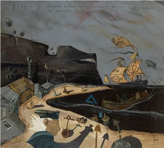 Erozje V, 1990 - Andrzej Lipniewski