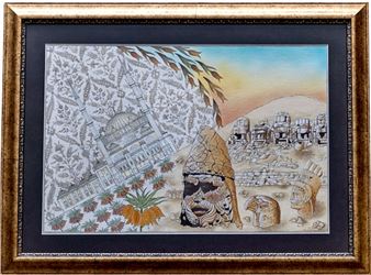 Gürkan Taner signed city miniatures study - Gürkan Taner