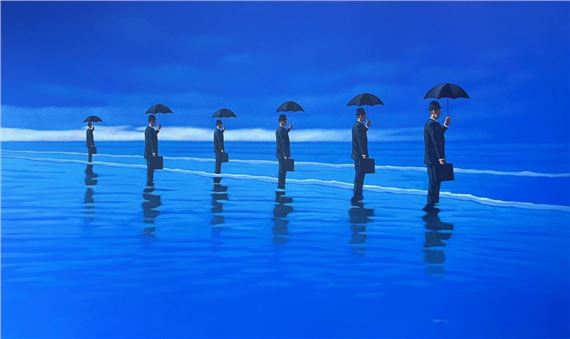 Escape of the Executives by Andrew Baines, 2023