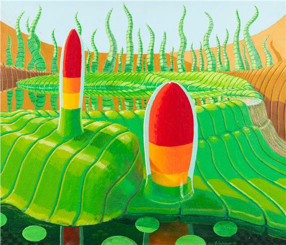 Hiljainen maisema - Alvar Gullichsen