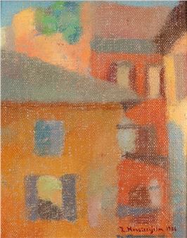 View from Trastevere, Rome - Riggert Munsterhjelm